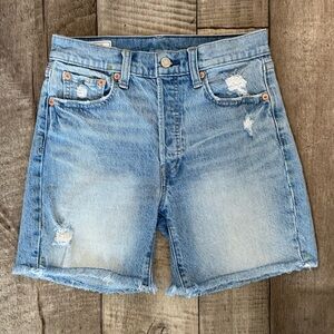 GAP High Rise Cheeky Midi Denim Shorts ~ Size 26/2